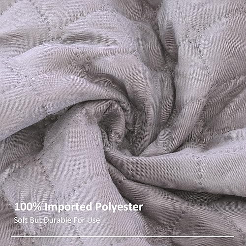 Miniatura 3 de Organizador de sillón para sofá, soporte de control remoto, antideslizante, impermeable, organizador de reposabrazos con 4 bolsillos, para sofá,