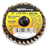Algopix Similar Product 1 - Forney 71978 Mini Flap Disc Quick