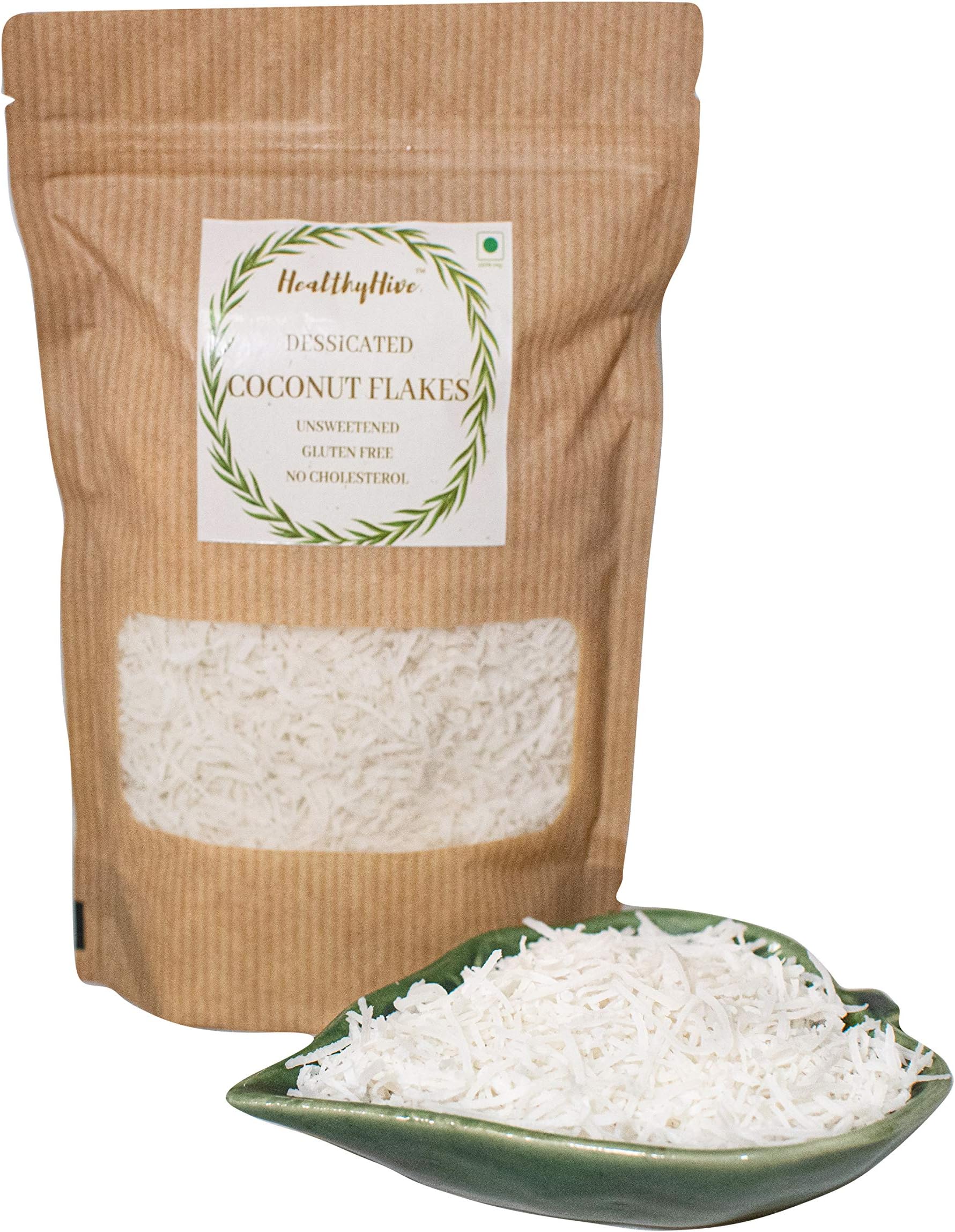 HealthyHive Coconut Flakes (250 Grams), Fresh