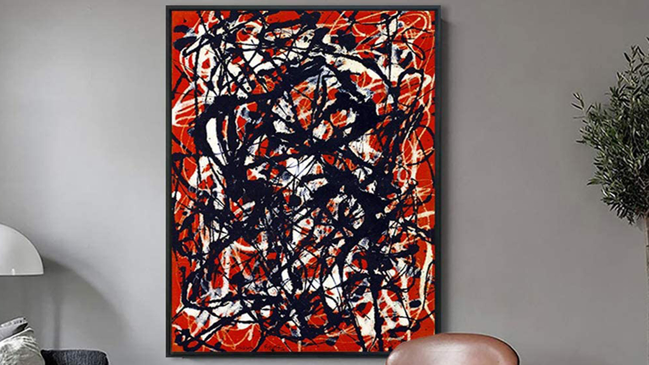 Watch INVIN ART Free Form by Jackson Pollock on Amazon Live