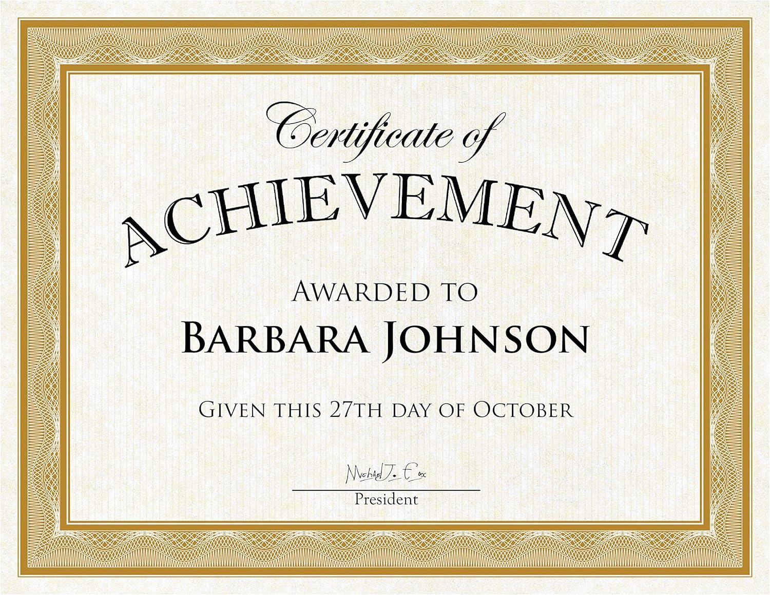 Geographics Traditional Awards Certificates : Office Products
