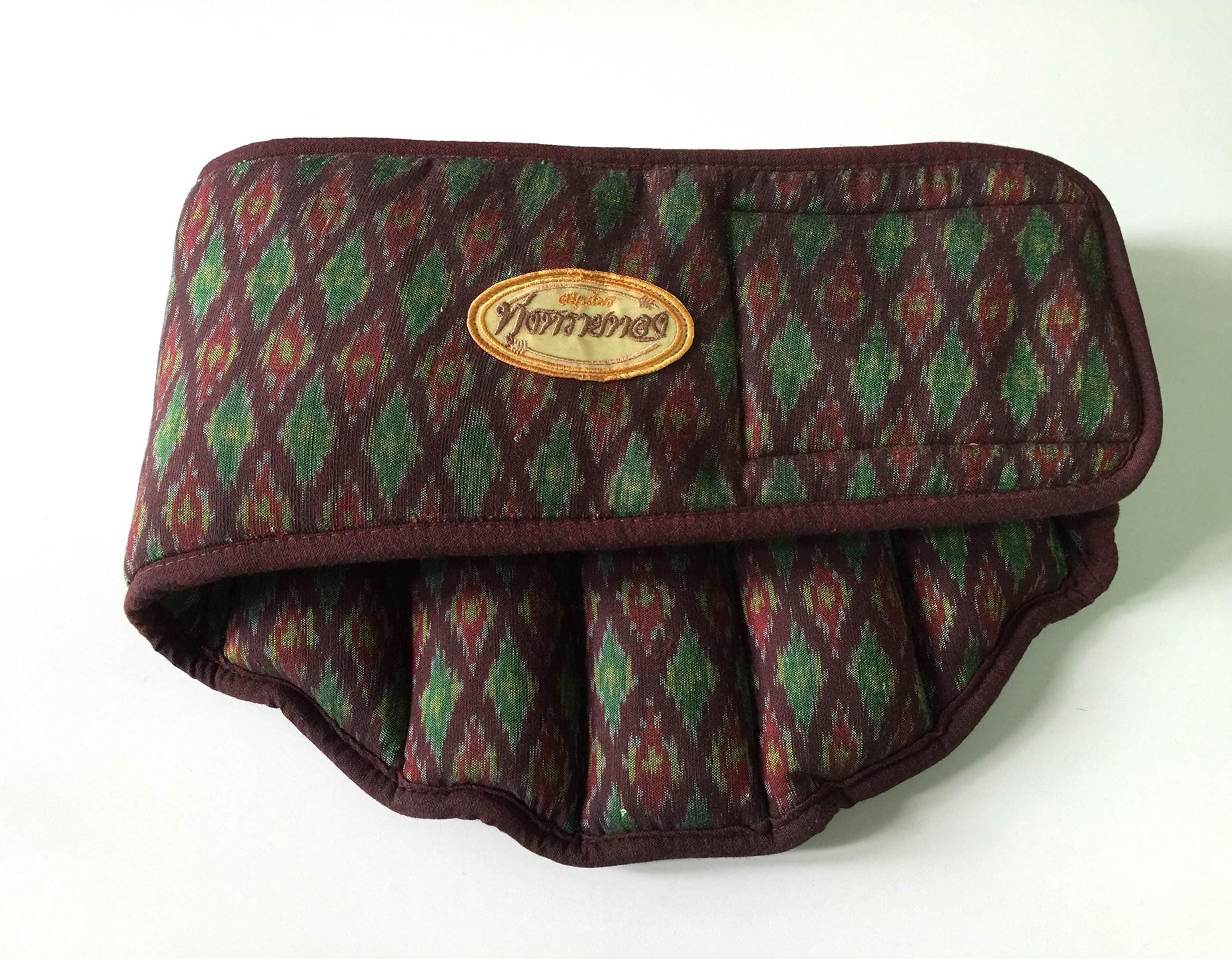 Herbal Compress Comfort Hot Waist Thai Silk Size 8” X 24” – 42” Weight 850 G.