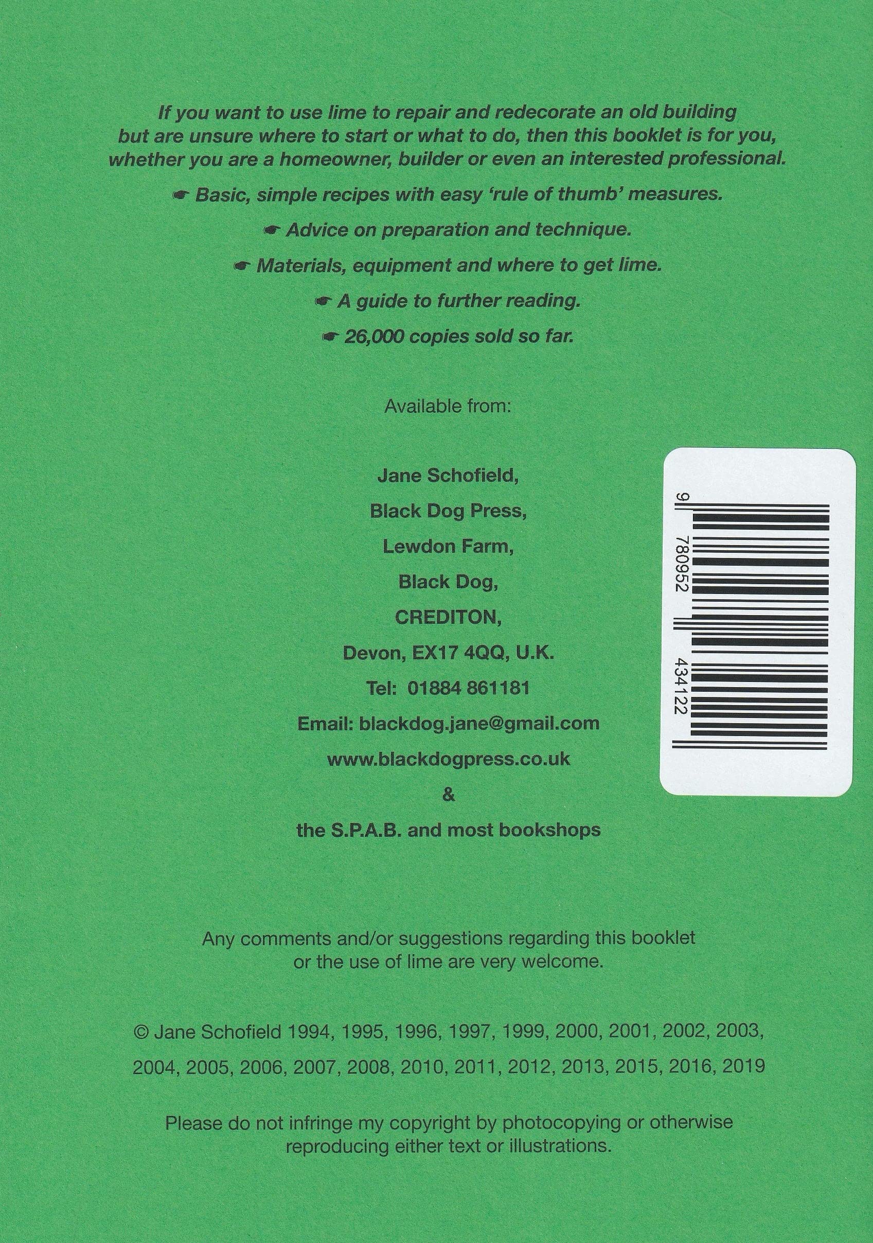 Lime in Building: A Practical Guide