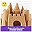 Kinetic Sand, 5.5lbs (2.5kg) Natural Brown Play Sand for Arts and Crafts, Sandbox, Amazon Exclusive (Packaging May Vary), Sensory Toys, Holiday Gifts & Stocking Stuffers for Kids Ages 3 and up