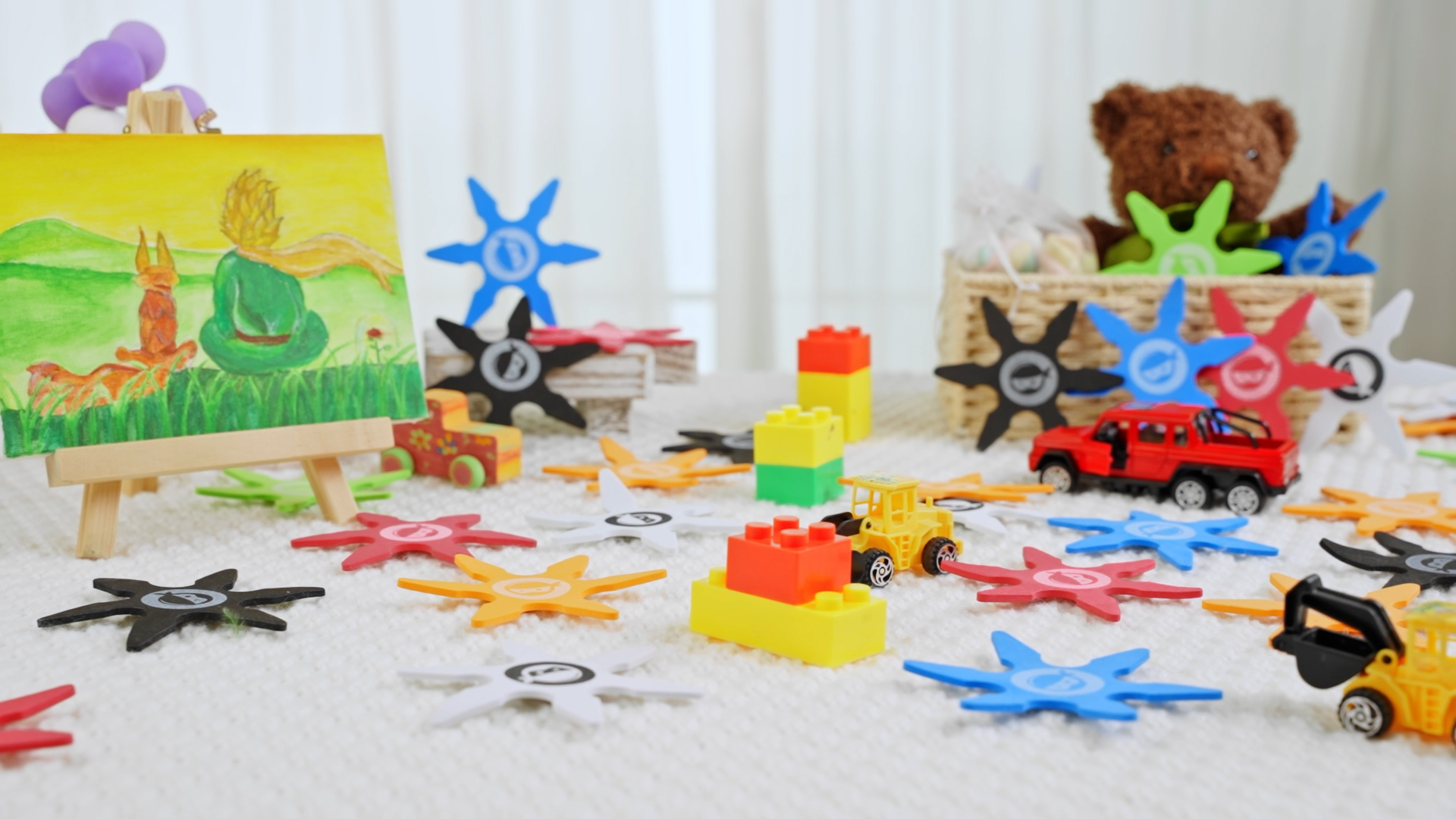 Amazon.com: Chivao Ninja Foam Star Toys Small Throwing Foam Stars