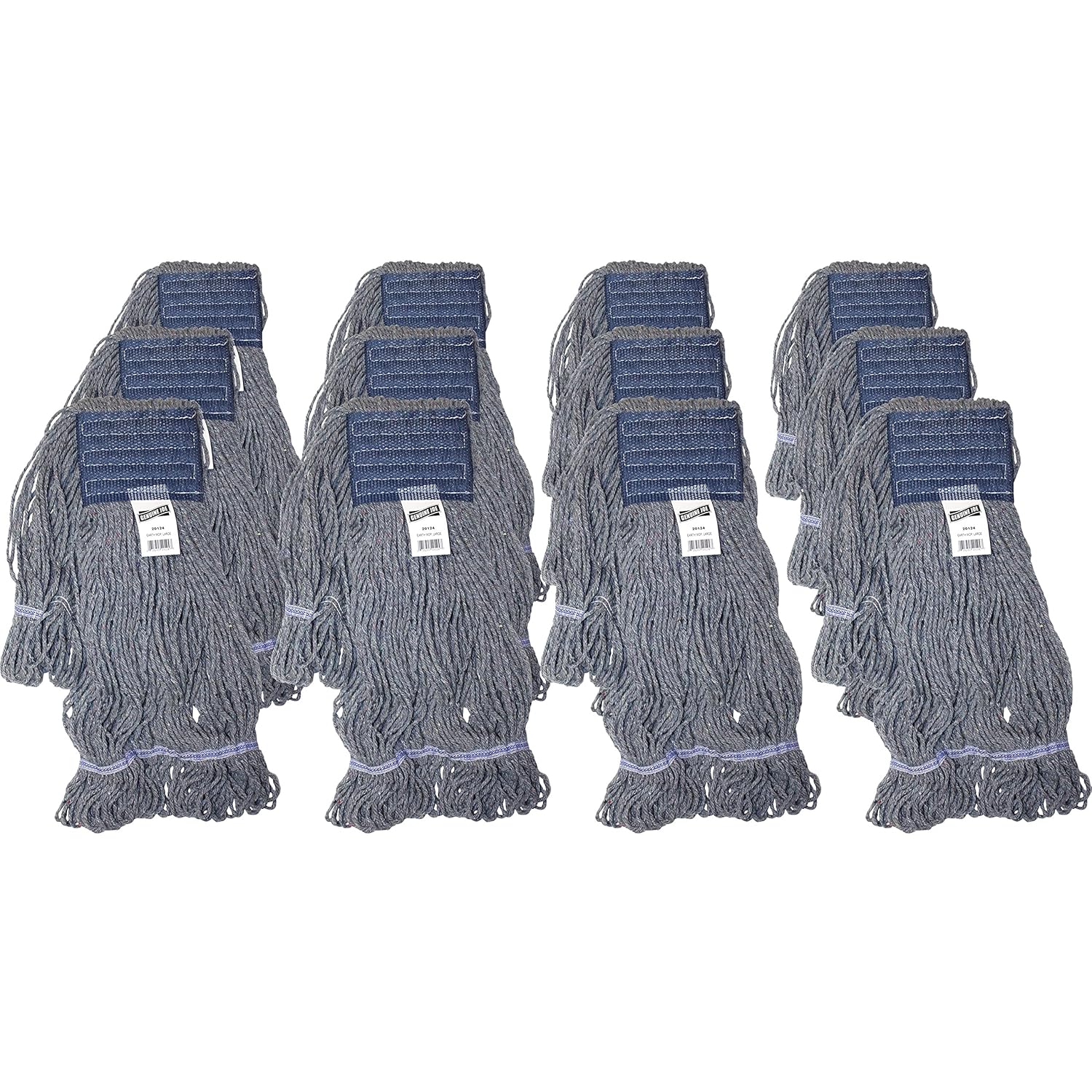 Genuine Joe 5" Headband Earth Mop Refill (Pack of 12)