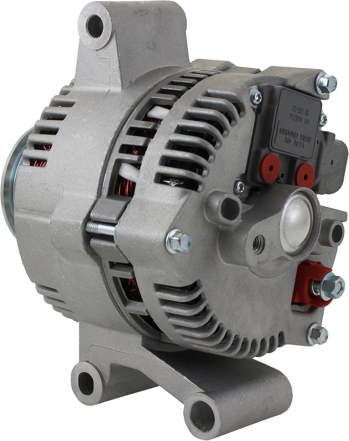 New Alternator for Ford Bronco V8 5.0L 302cid 5.8L 351cid, F-150, F-250 1993 1994 1995 1996 ZZL0-18-300 ZZM0-18-300 027750 GL-293 GL-308 1N3065 N3109 DRZ0187 90-02-5060N F57U-10300-AA F57U-10300-BA