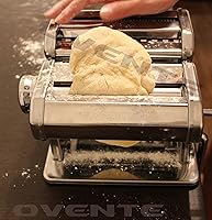 Vista 5 de Dispositivo Ovente para hacer pastas de acero inoxidable vintage PA515S, cromo pulido, Polished Chrome