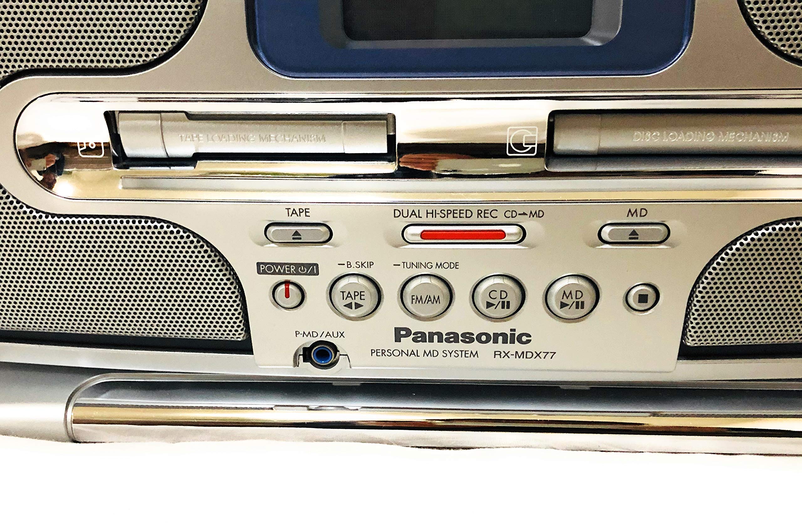 Amazon.co.jp: Panasonic パナソニック RX-MDX77-S シルバー  