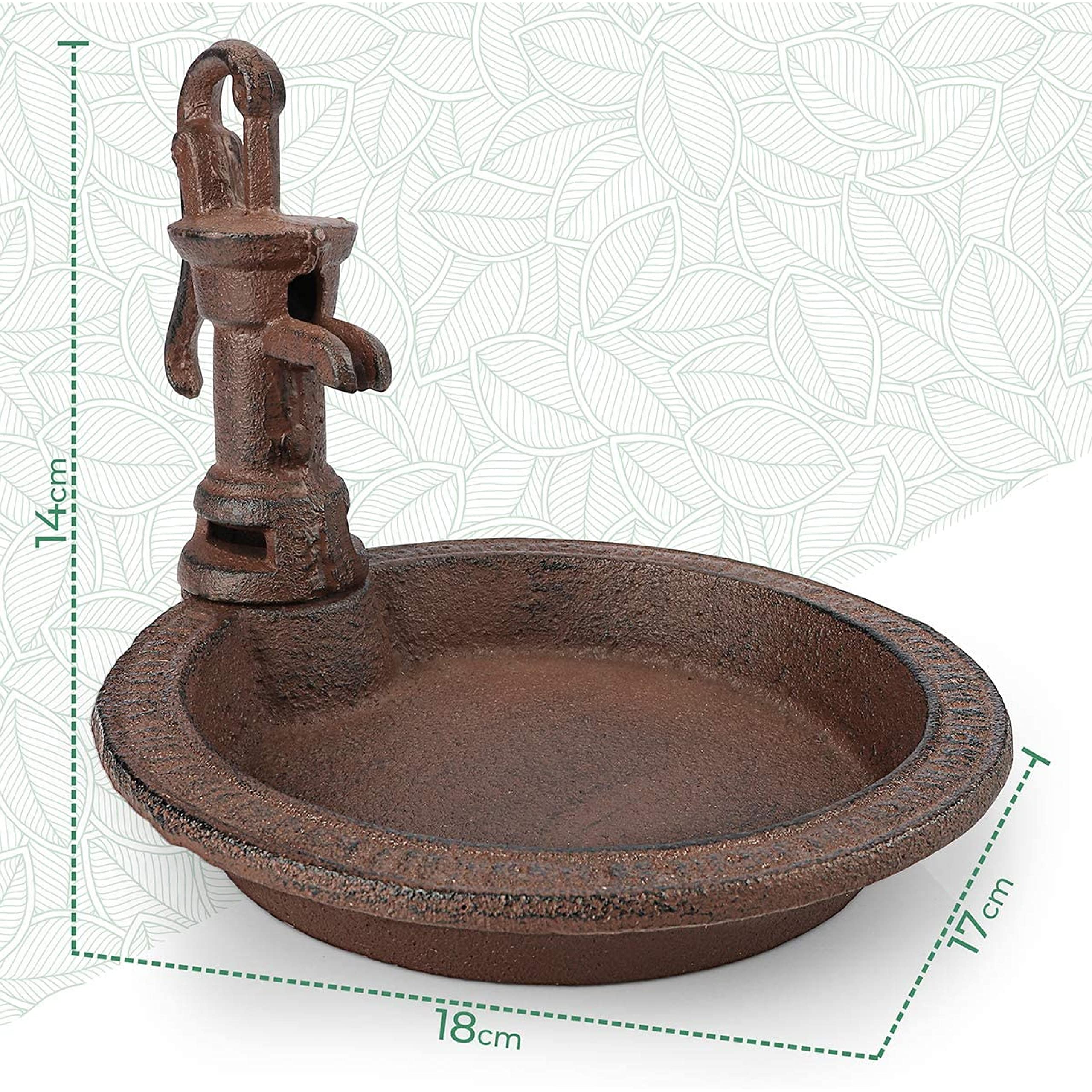 WILDLIFE FRIEND | Bebedero para pájaros, pequeño y Resistente a la Intemperie, Cuenco para Alimentos, baño para pájaros, para Colgar — view 6
