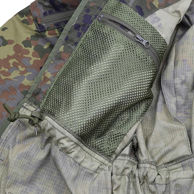 TacGear Military Jacket hood detail