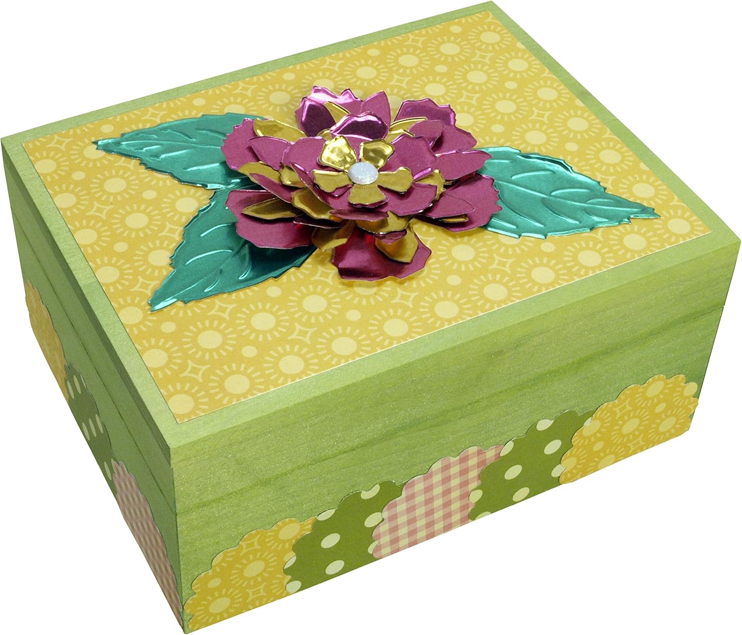 Walnut Hollow Unfinished Wood Classic Box with Hinged Lid for Arts, Crafts, Hobbies and Home Storage , Brown : Arts, Crafts & Sewing