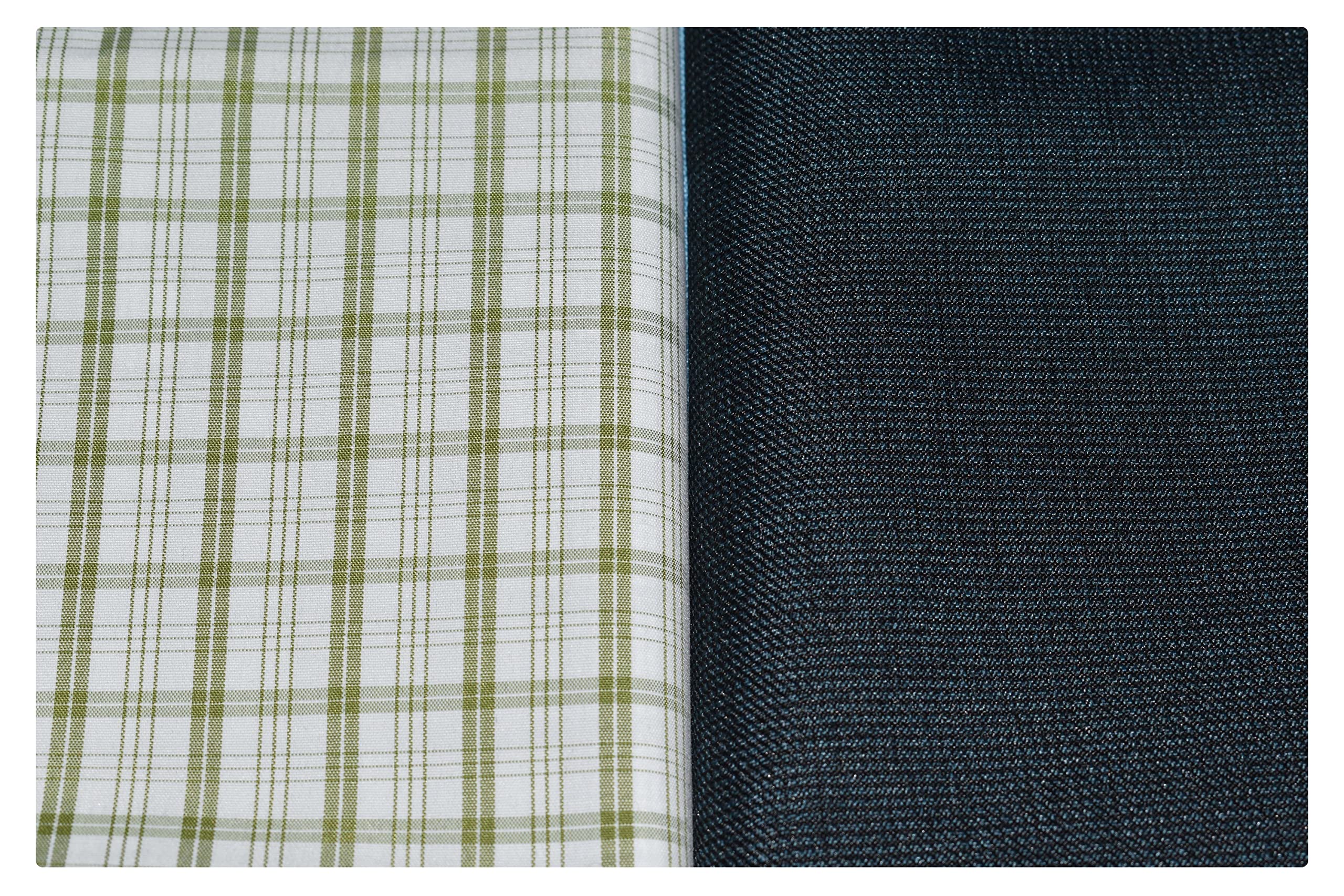 Men's Combo of Cotton Poly Blend Shirt & Poly Viscose Trouser Fabric Set - Gift Pack (GB110)-image-47