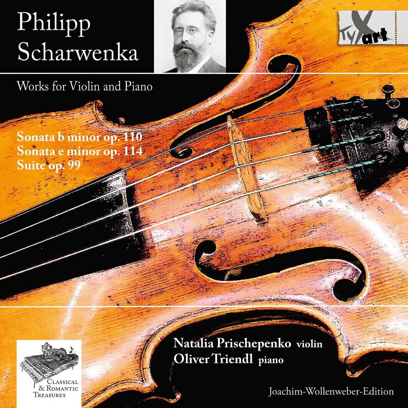Philipp Scharwenka: Works for Violin & Piano - Sonata b-Minor Op. 110/Sonata e-Minor, Op. 114/+