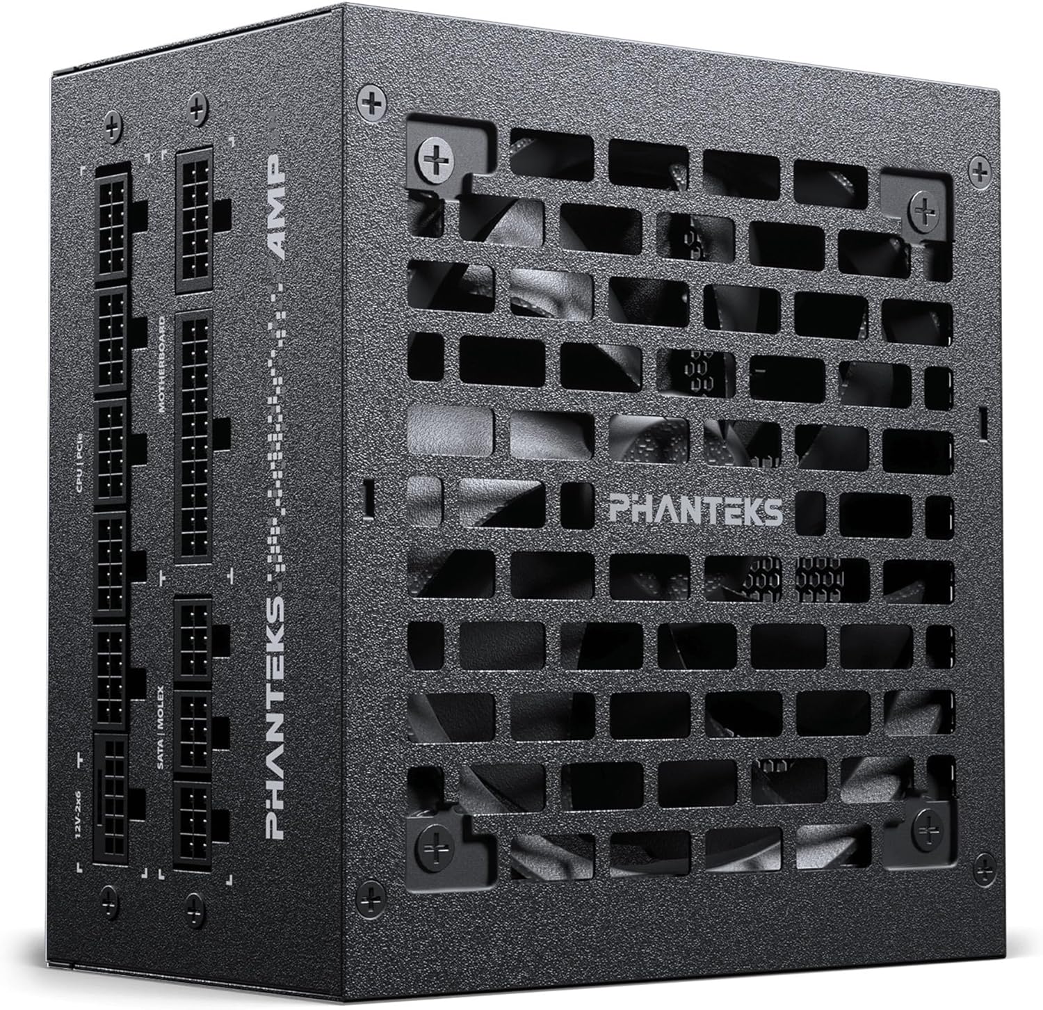 Phanteks AMP GH 750W 80 Plus Gold Netzteil, PCIe 5.1, ATX 3.1-750 Watt, Schwarz