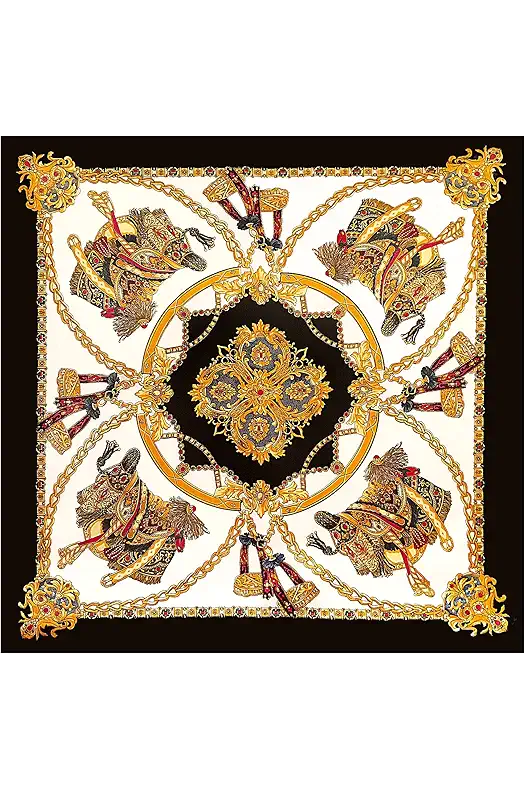 JOE GREEN CO Large Silk Like Satin Scarf...