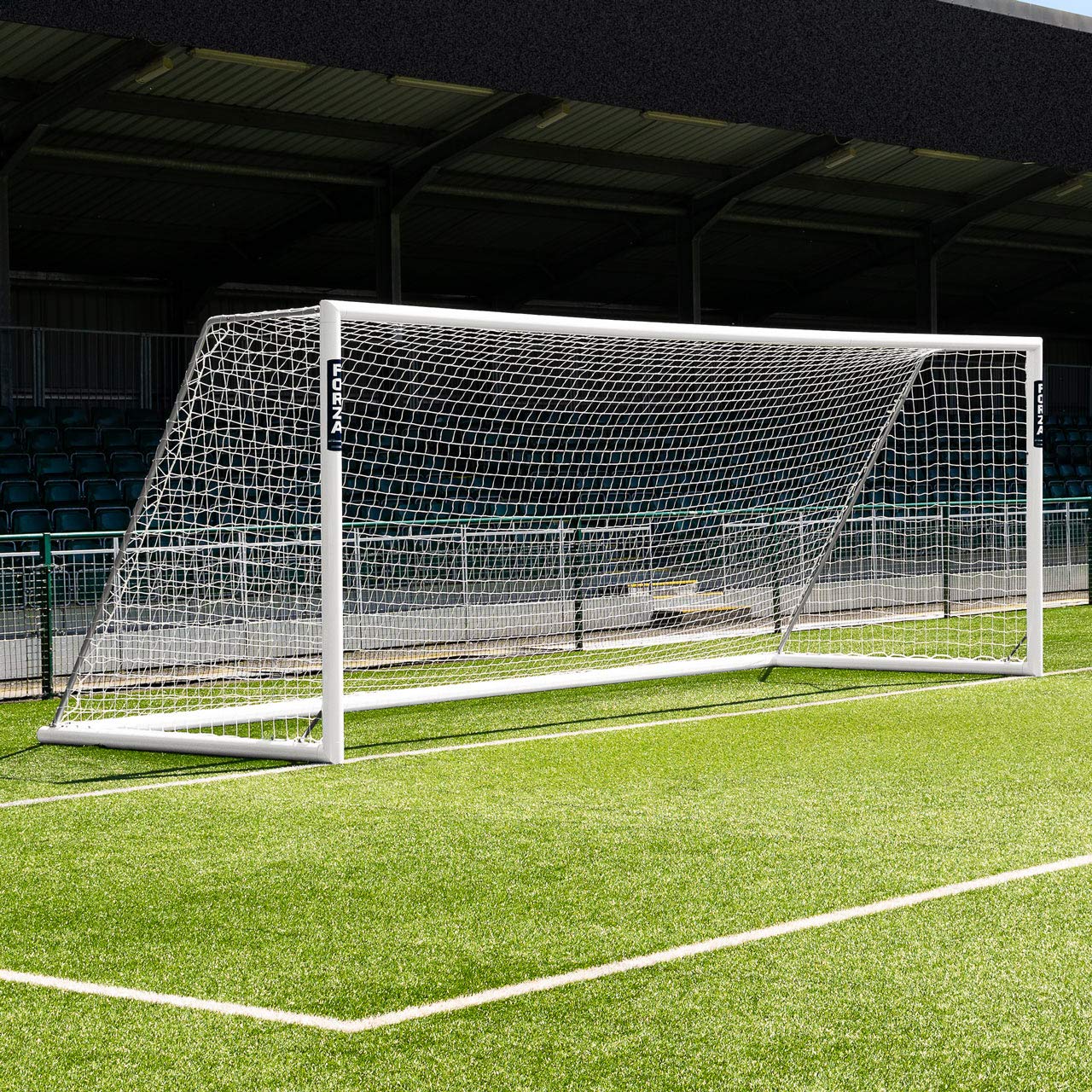 Buy FORZA Alu110 Soccer Goal (12ft x 4ft to 24ft x 8ft) Choose Your Soccer Goal Fixing Type