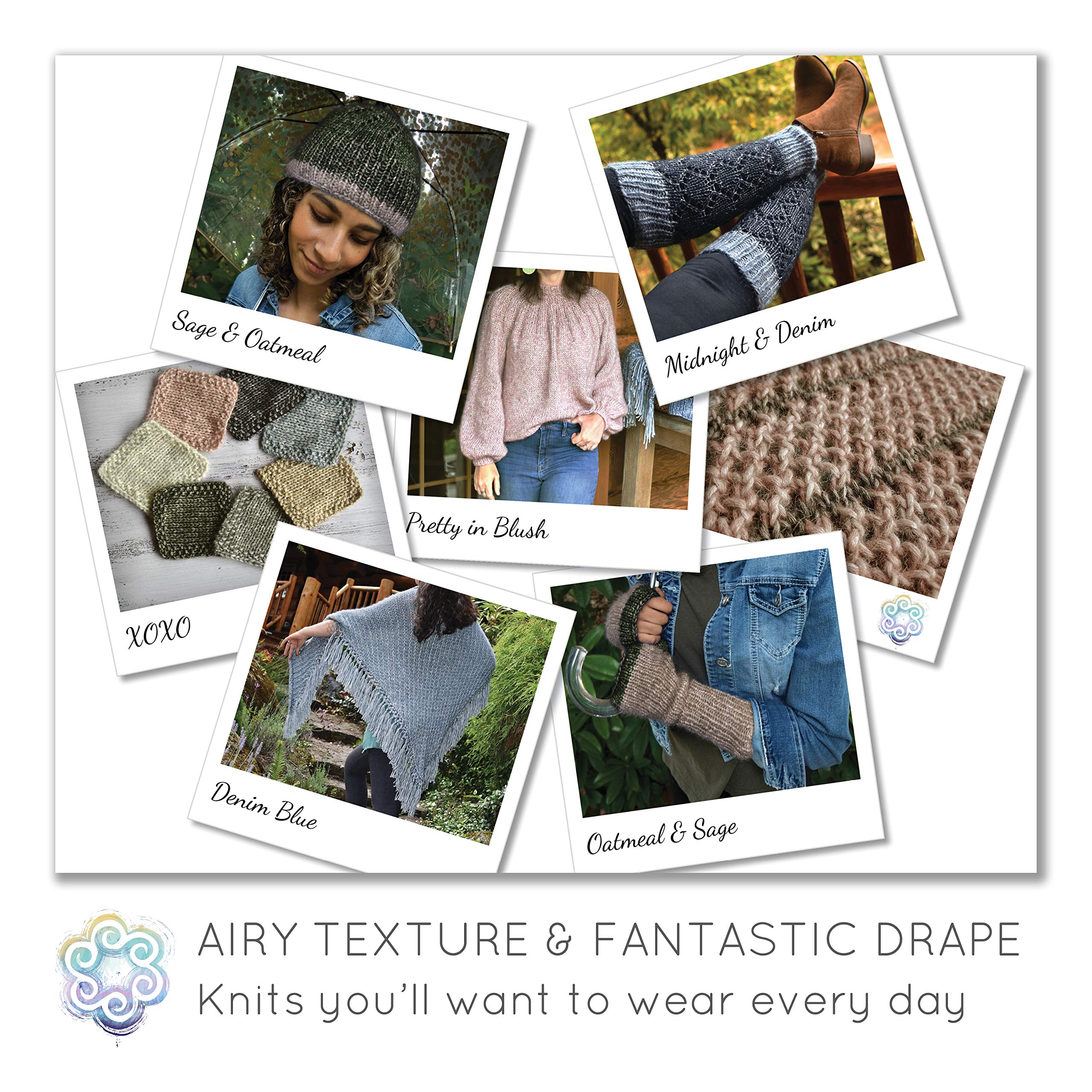 Living Dreams Yarn XOXO. Bulky Cotton & Alpaca Chainette Yarn Single Skein  Green XOXOsage : Amazon.ae: Arts & Crafts