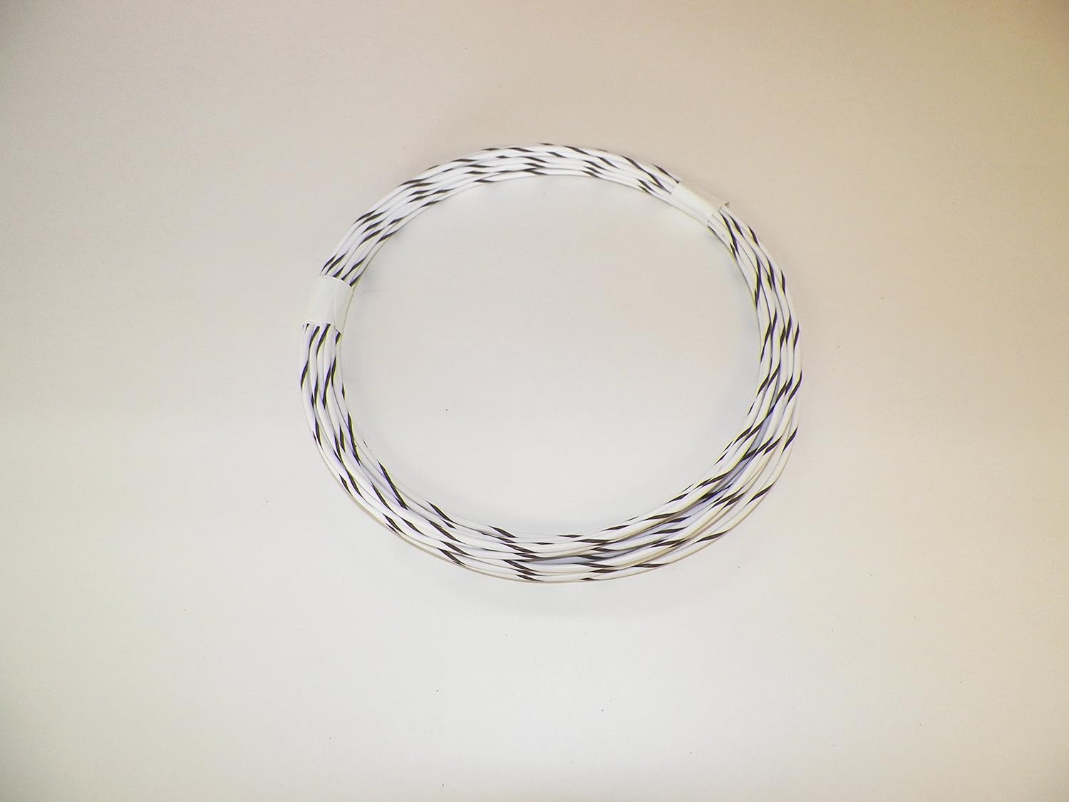 White/Brown Striped Automotive GXL Copper Wire, 16 GA, AWG, Gauge. Truck, Motorcycle, RV. General Purpose. DEFFERENT Lengths Available, Select Length Below (100 Foot Spool)