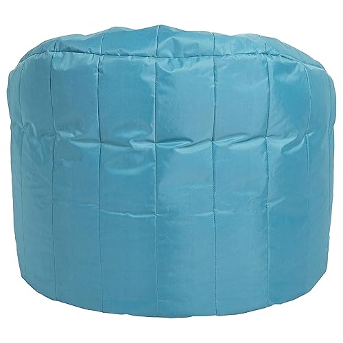 Miniatura 12 de Factory Direct Partners Cali Seashell - Puf con revestimiento duradero, funda de nailon Oxford con revestimiento duradero, asiento flexible para