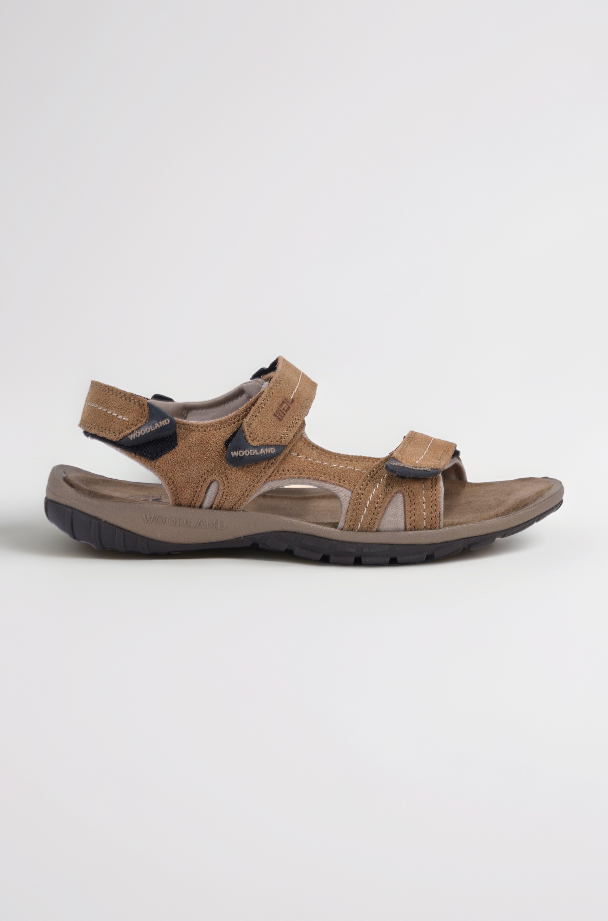 Men Olive Green Floater Sandals