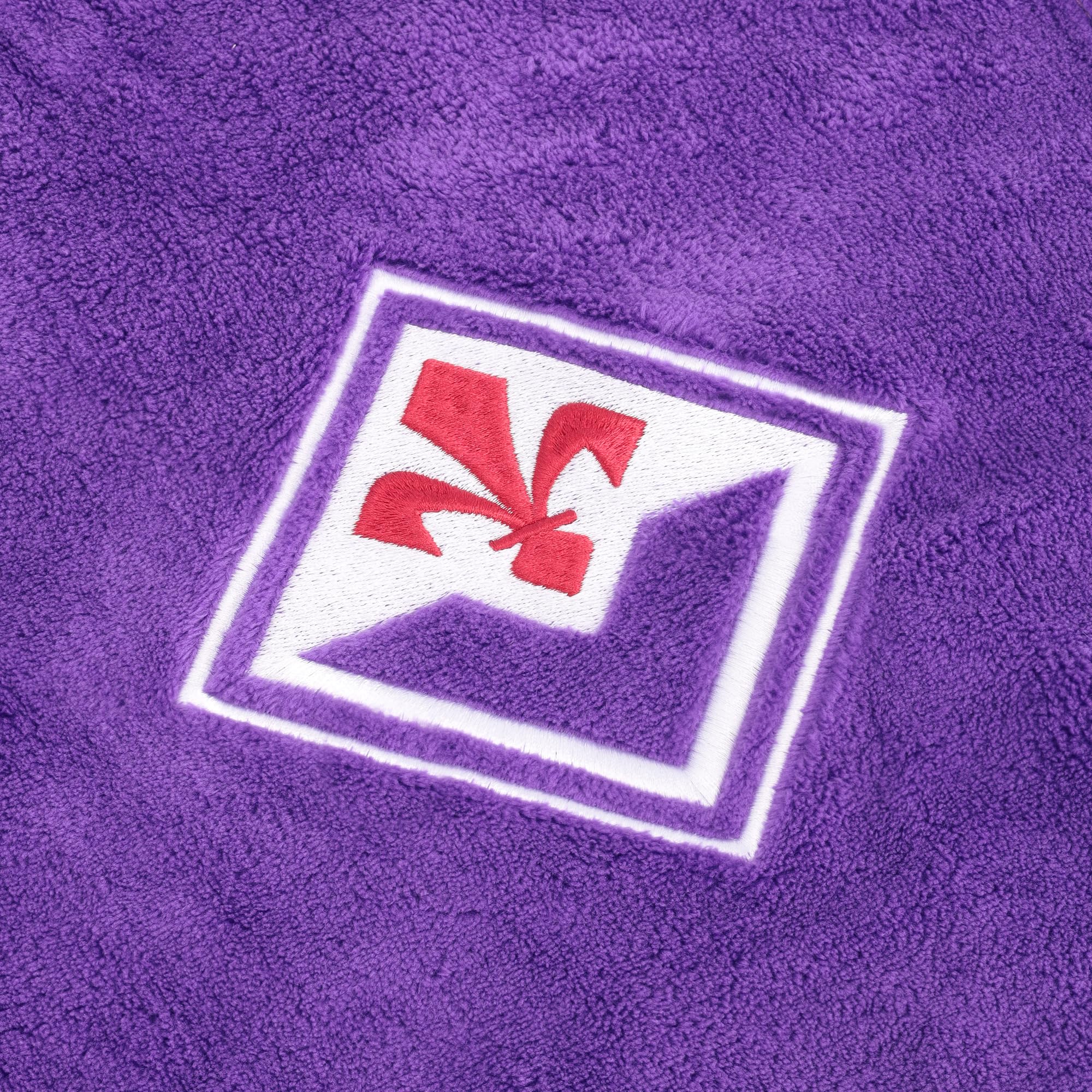 ACF Fiorentina Plaid w polarze koralowym 100x150cm