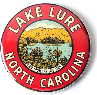 Lake Lure North Carolina Fridge Magnet (2.25 inches)