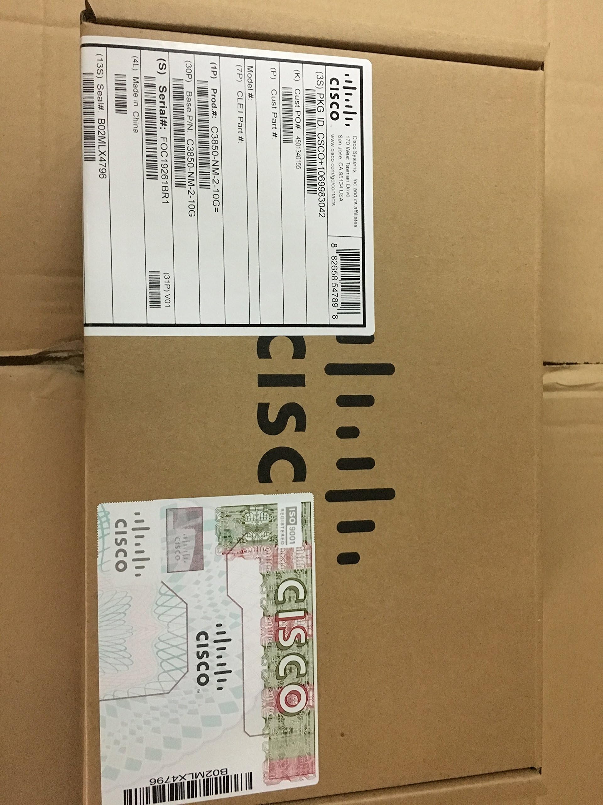 Cisco C3850-NM-2-10G= Catalyst 3850 2 x 10GE Net Mod