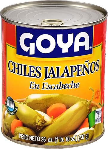 Miniatura 4 de Goya Pimientos verdes de jalapeño en escabeche, enteros, 26 onzas
