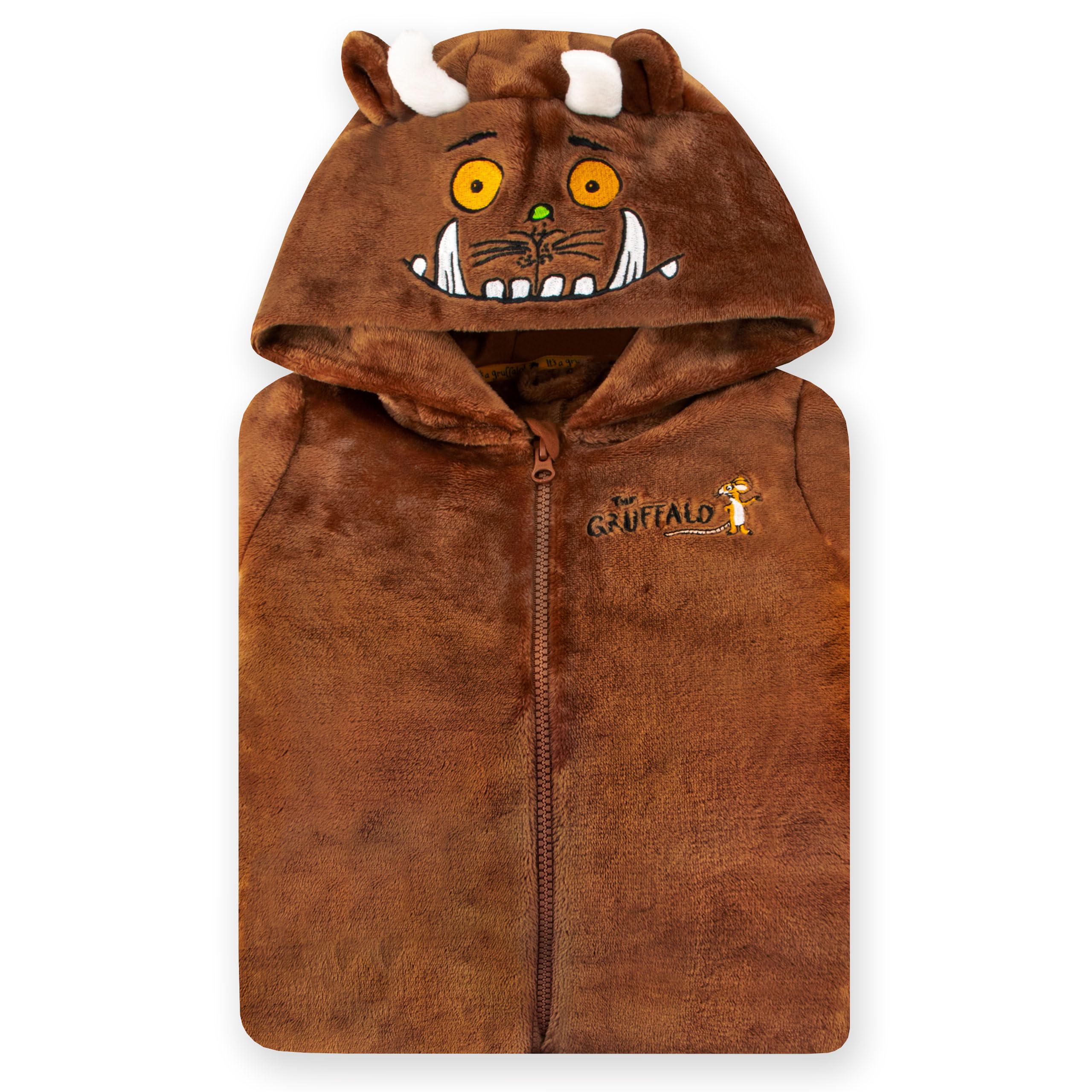 Gruffalo Pijama Niño | Pijama Mono Enterizo con Capucha Y Orejas 3D | Pijamas Invierno Niño Todo En Uno