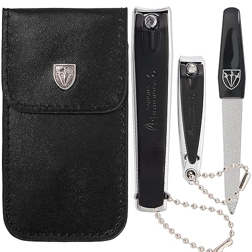 3 Swords Alemania - Cortaúñas de calidad de marca para uñas y pies cortaunas, manicura de manicura y pedicura para cuidado profesional de uñas de