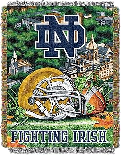Officially Licensed NCAA "Home Field Advantage" Woven Tapestry Throw Blanket, 48" x 60", Multi Color