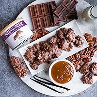 Vista 5 de Virginia Diner - Tortugas de pecana clásicas naturales gourmet, lata de 18 onzas