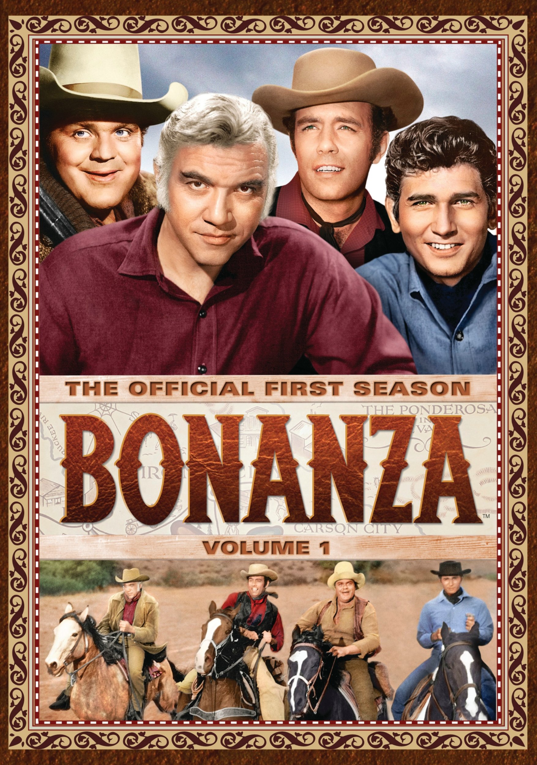 Bonanza: Official First Season, Volume One : Greene, Lorne, Landon  