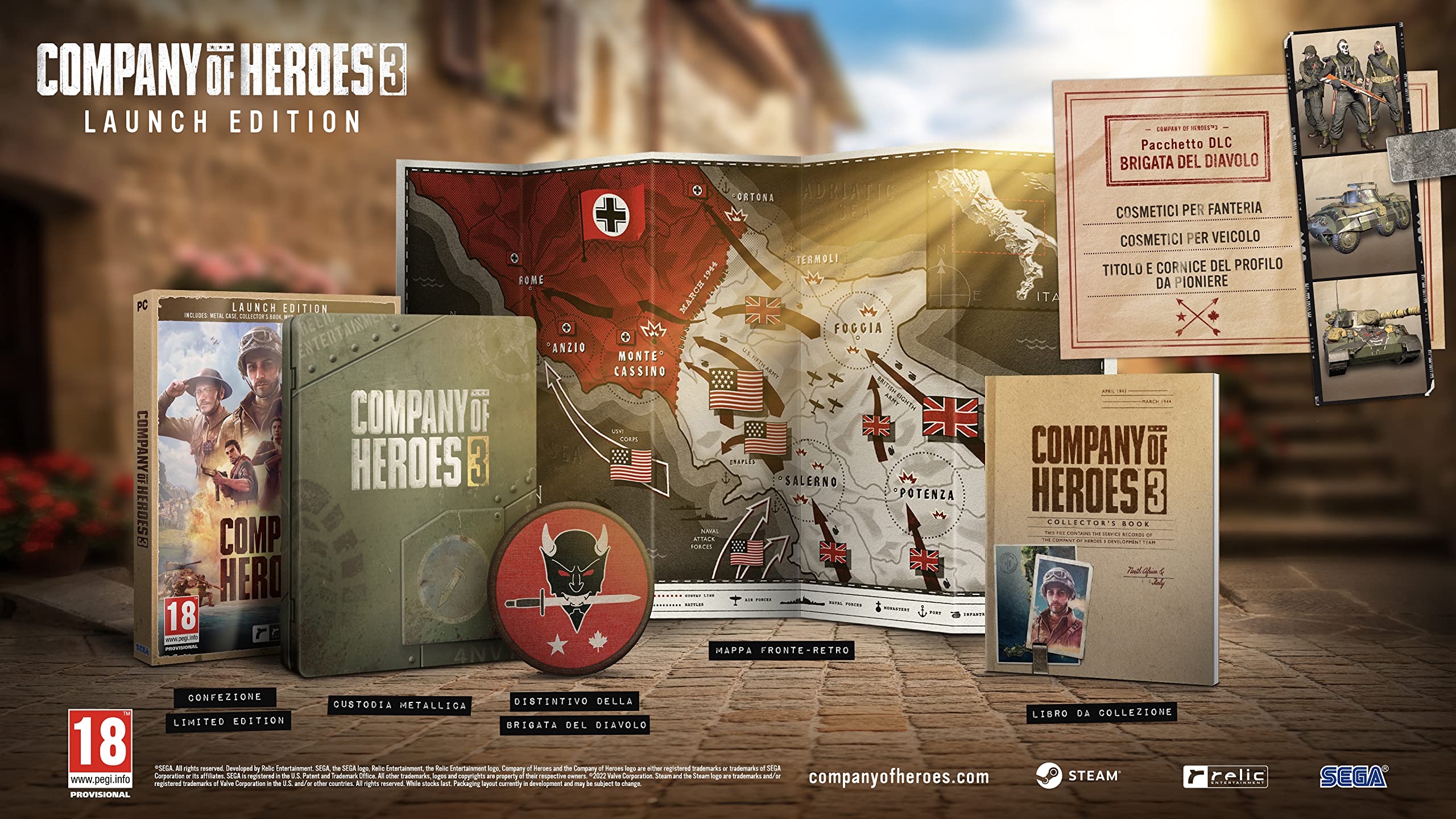 Company of Heroes 3 Metal Case