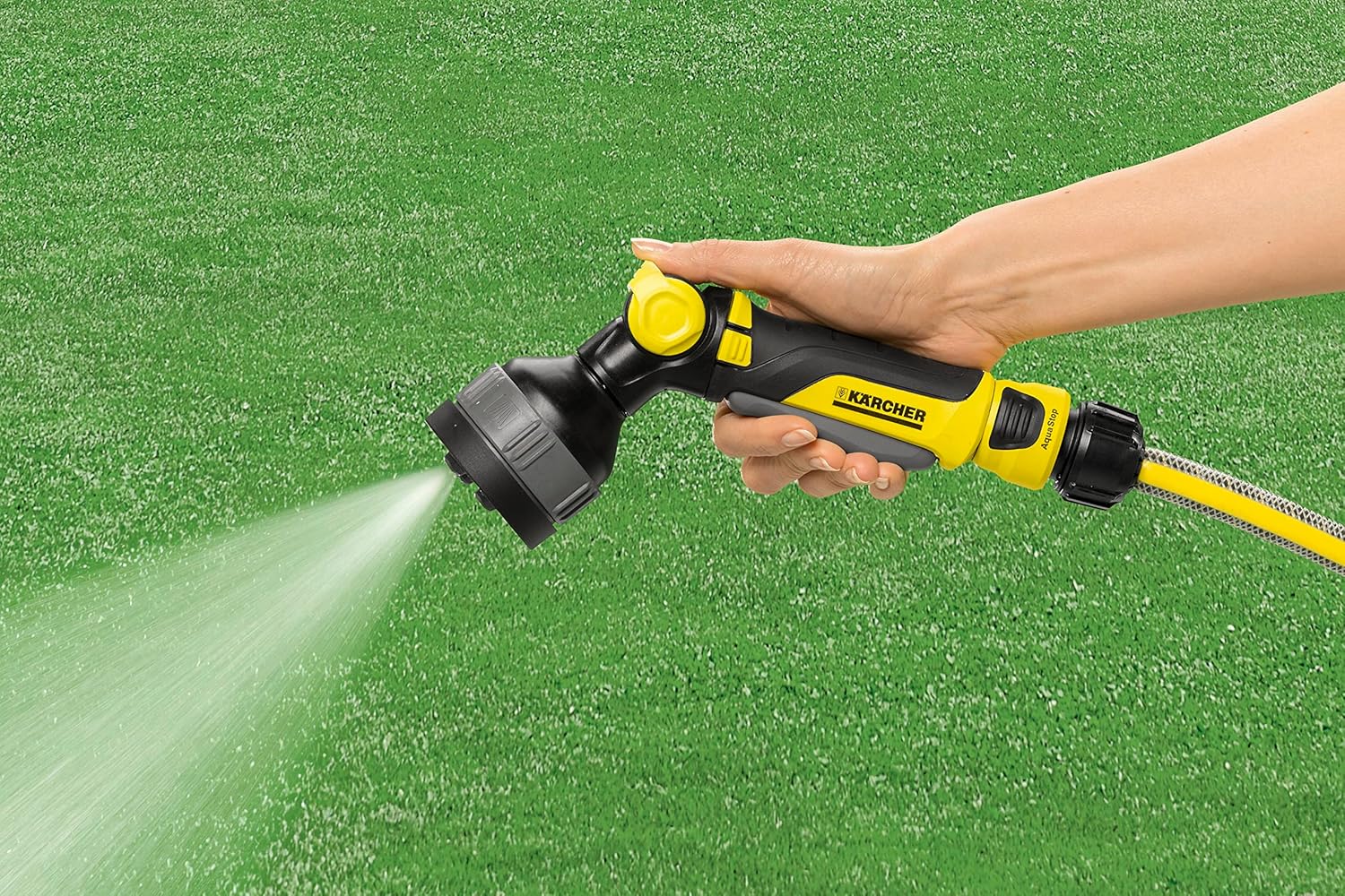 Karcher 2.645-269.0 19.2 x 7.0 x 16.2 cm Multi-Functional Spray Gun Plus - Yellow/Black/Grey