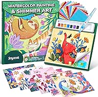 Vista 15 de JoyCat Libros para Colorear con Agua, Actividad de Arte y Manualidades, Arte de Princesa Sin Desorden para Niños de 4-8 Años, Kits y Suministros