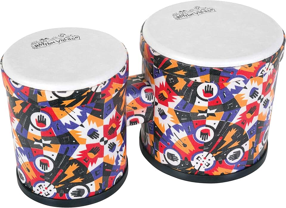Amazon.ca Bongos Hand Drums Musical Instruments, Stage & Studio