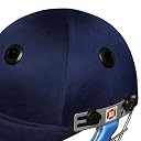 SS Gutsy Cricket Helmet | Navy Blue | Size: Medium | For Men & Boys | Mild Steel Grill | Eva Padding gallery image