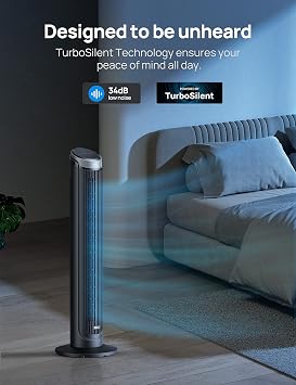 Dreo Smart Tower Fan Bundle for Bedrooms