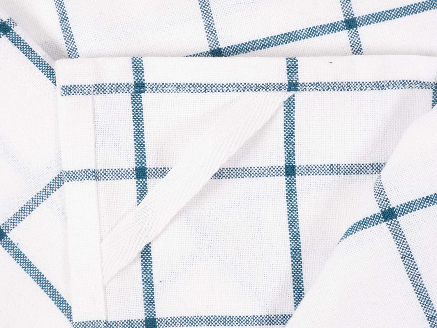 KAF Home Soho Kitchen Dish Towels - Set of 10, 18 x 28 Inch (Teal)