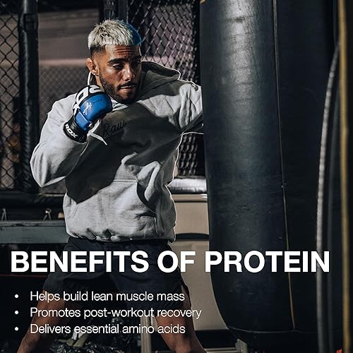 Vista 10 de RAW Proteína aislada de suero en polvo, chocolate oscuro, 100% alimentada con pasto para nutrición deportiva en polvo para crecimiento muscular