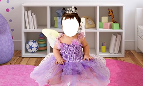 Bebê Princesa Foto Montage