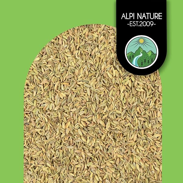 Alpi Nature Graines de Fenouil 500g, Fenouil Graine Entière pour la Cuisine et la Préparation du Thé - 3