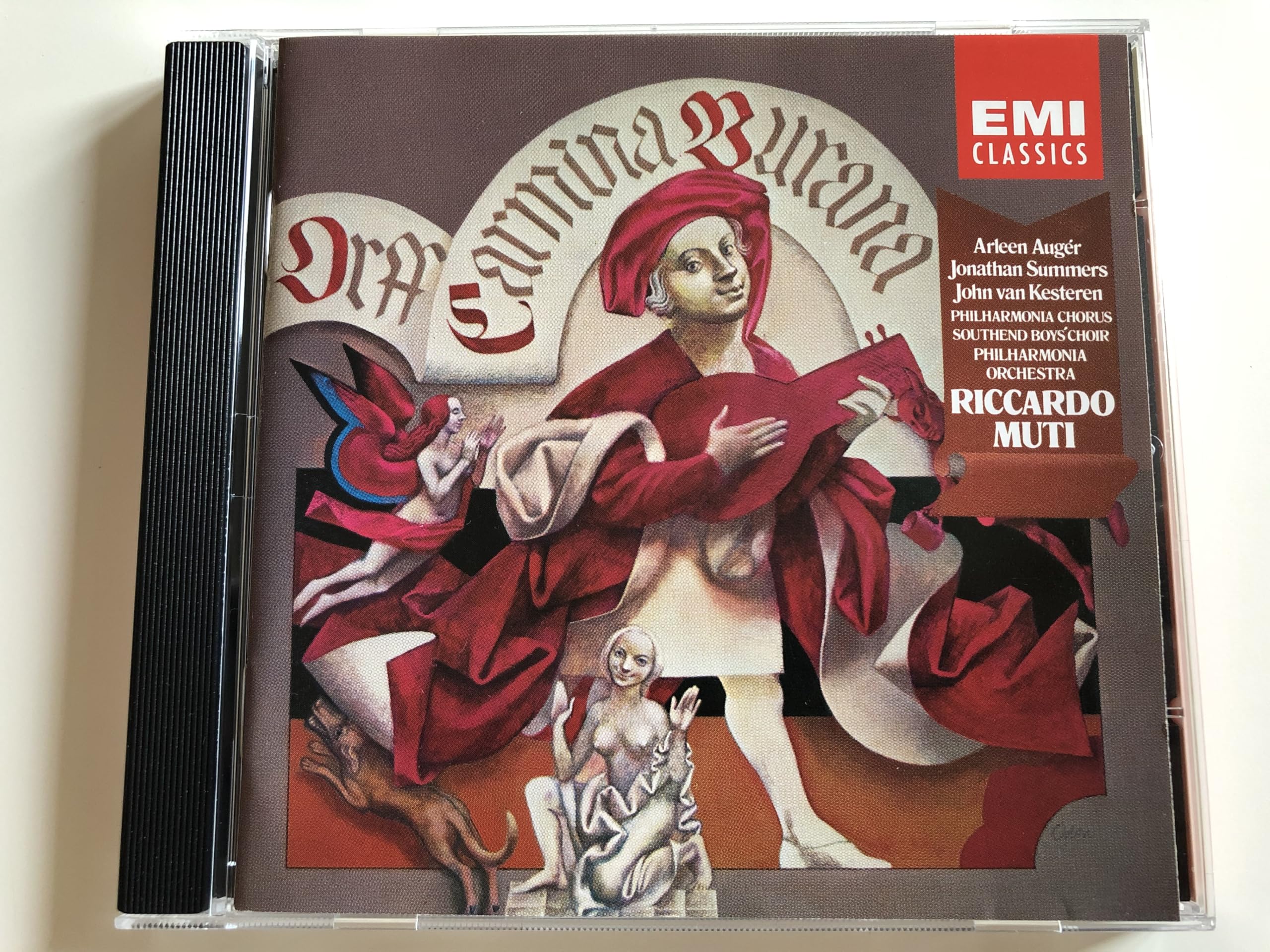 Carmina Burana [Audio CD] Orff; Auger; Van Kesteren; Summers and Muti