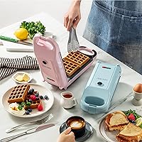 Vista 6 de AROMA Máquina de gofres intercambiable y abatible con platos extraíbles: prensa Panini 3 en 1, mini máquina de donas y plancha para gofres