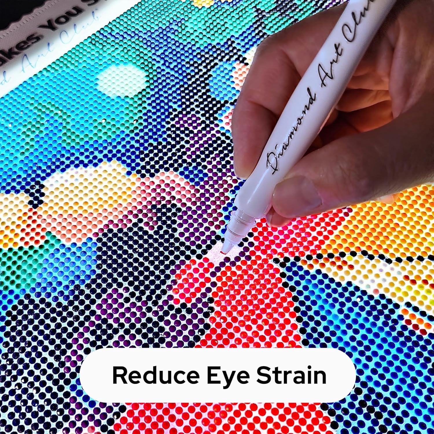 DIAMOND ART CLUB A3 Light Pad, USB LED Light Board for Diamond Painting and DIY Crafting, Diamond Art Tools and Accessories, 16.6" x 13.5"