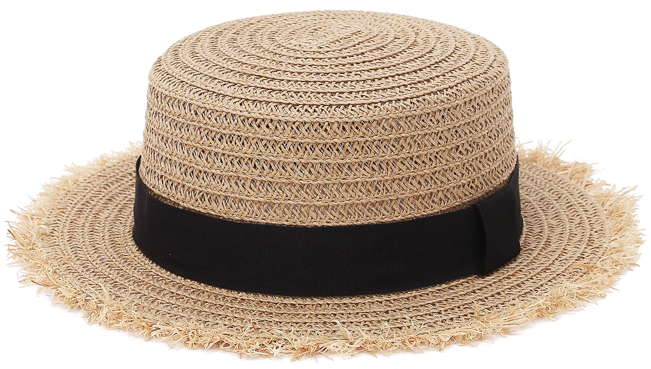 GEMVIE-Gorro de Paja Niño Gorro Paja Niño Sombrero Bebe Verano Sombrero de Sol Bebe ala Ancha Protección Solar Circunferencia 54CM