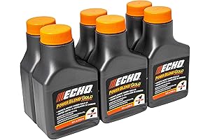 Echo 2 Stroke Engine Oil, 50:1 Power Blend Gold Oil Mix for...