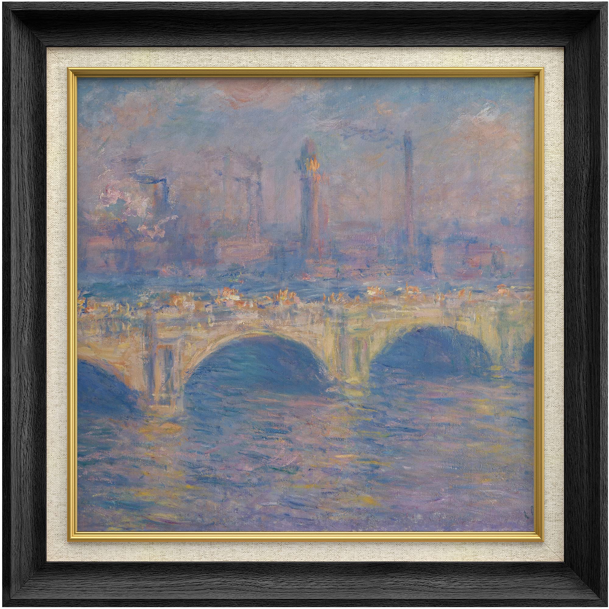 Amazon.com: MUDECOR Premium Framed Wall Art Waterloo Bridge